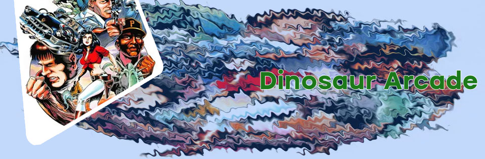Dinosaur arcade game