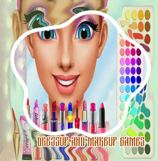 Dressup and makeup games